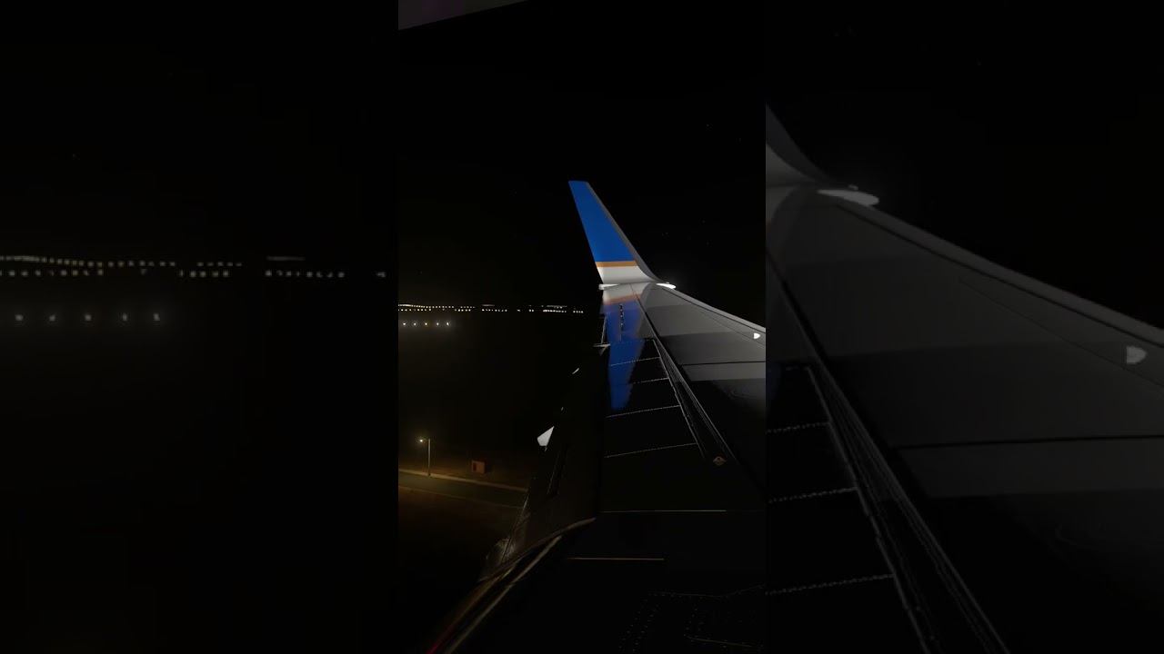 🪽 Wing View BUTTER Landing! | Zibo B737 | Rapid City KRAP | XP12
