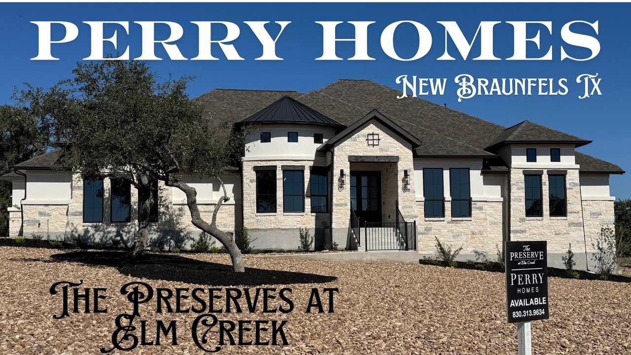 Perry Homes, Preserves at Elm Creek, Нью-Браунфелс, Техас