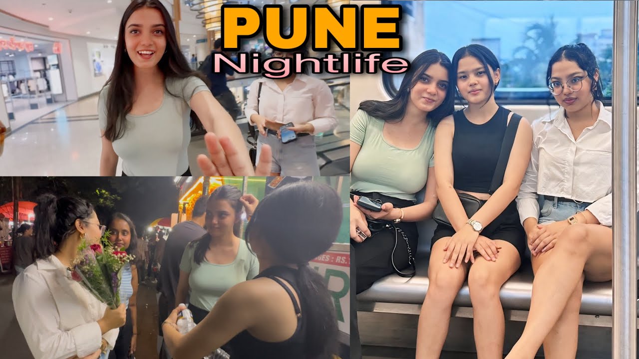 Pune Nightlife Street Vlog