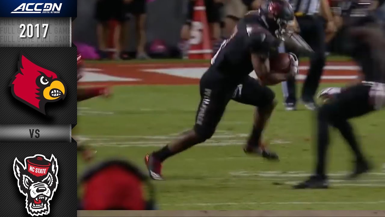 ACC Replay: Louisville vs NC State Football - October 5, 2017