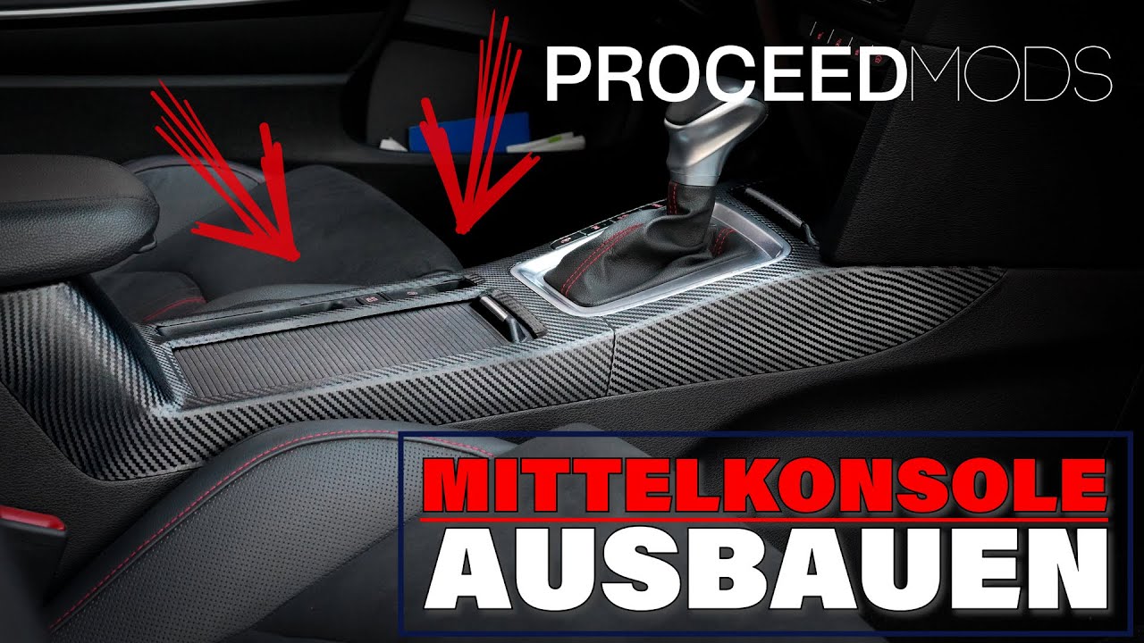 KIA Proceed/Ceed Mittelkonsole ausbauen