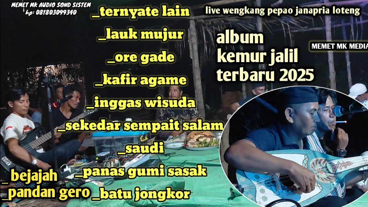 Full album terbaru2025 penting gambus akustik Kemur jalil @memet_mk_media 