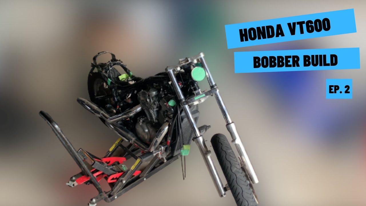 Honda shadow (vt600) build episode 2
