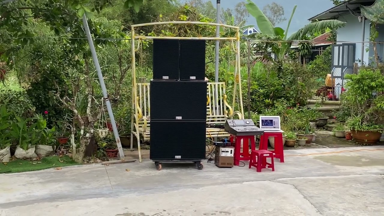 Sound Check Combo Meyer Sound UPA-1P and Sub USW-1P Made In USA - TOP Thương Hiệu Hàng Đầu Thế Giới
