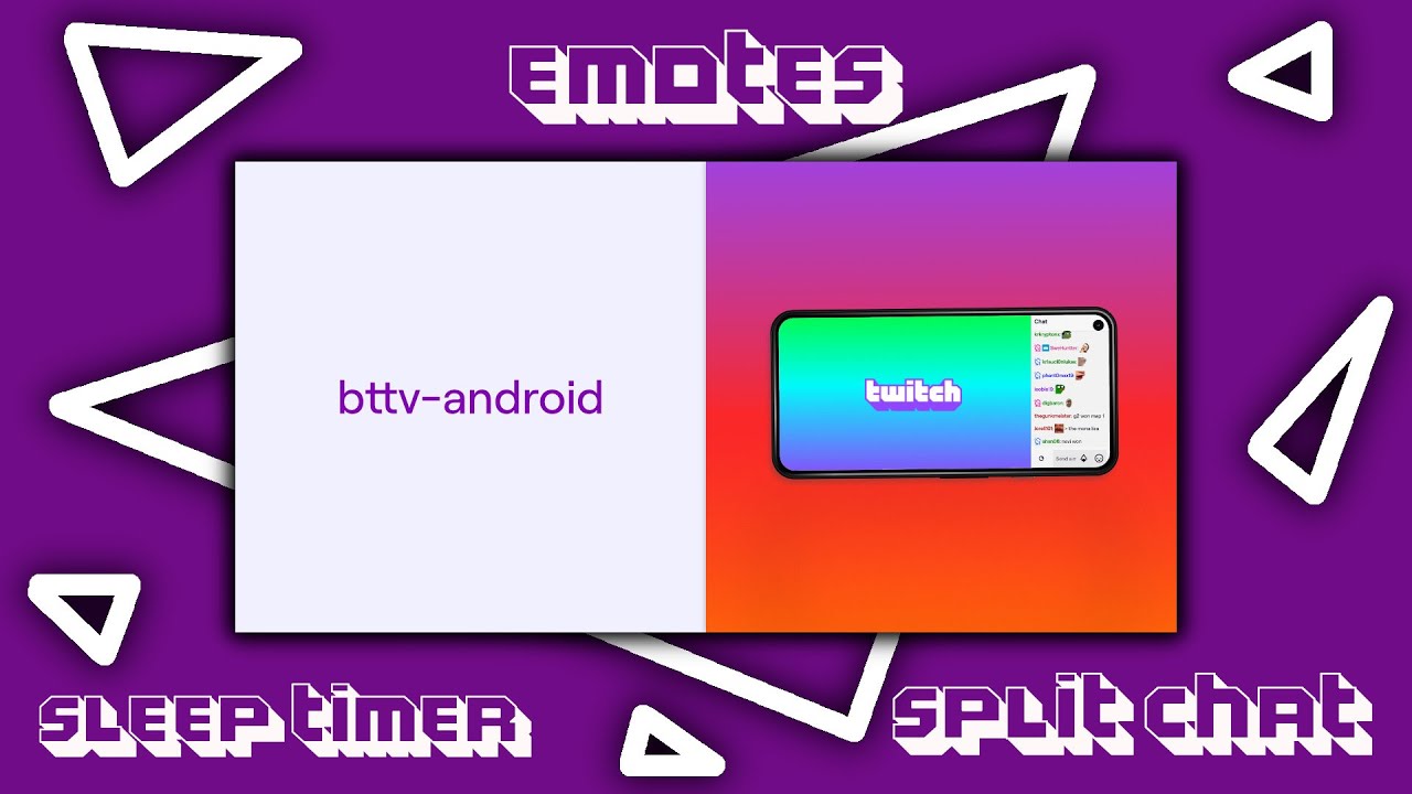 Загрузите BTTV на Android! БОЛЬШЕ ЭМОЦИЙ! РАЗДЕЛЕННЫЙ ЧАТ!