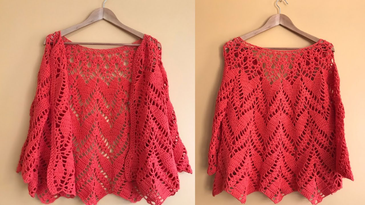 KALP MOTİFLİ HIRKA - AJUR SALAŞ HIRKA - NASIL YAPILIR?