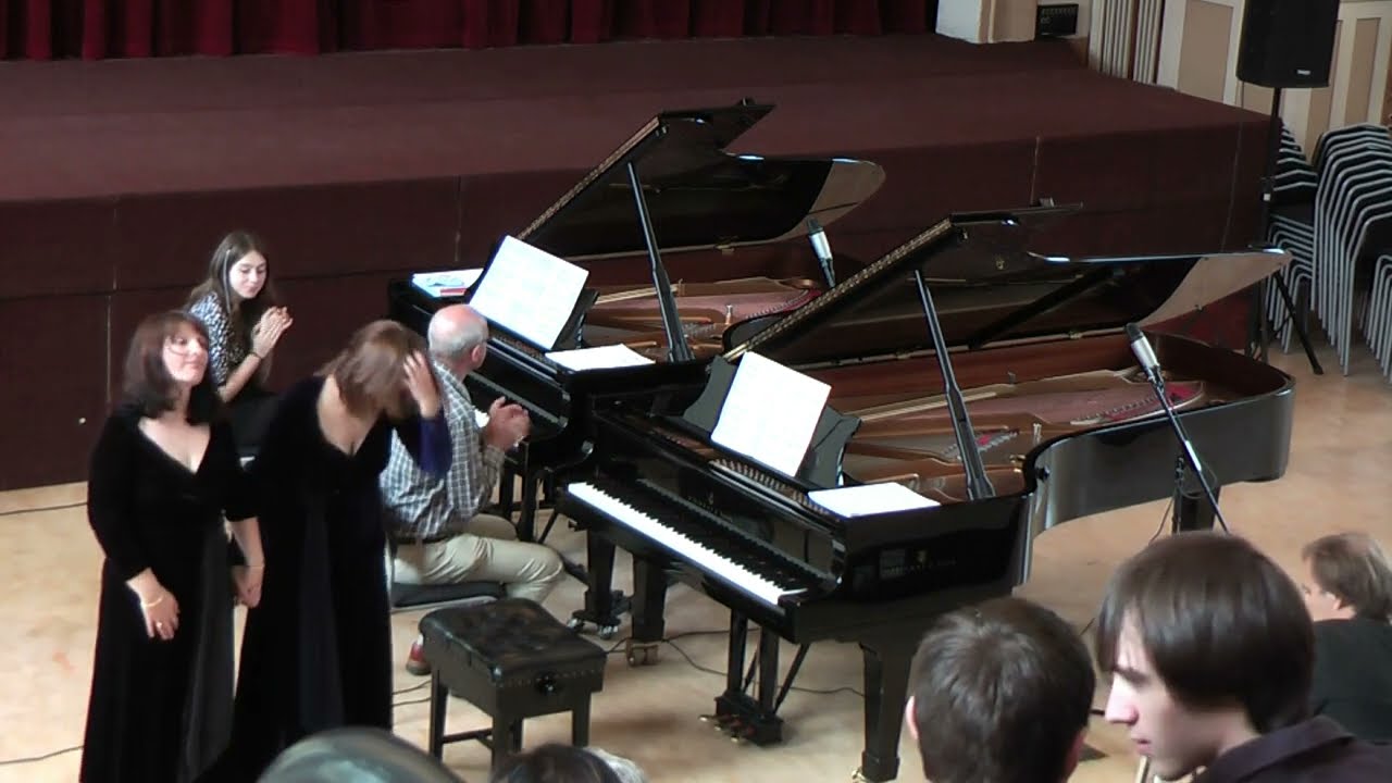 Sergei Rachmaninov - Prelude in C sharp minor for 2 Pianos : Duo 'Va i Ve' @ Rach. Society AGM 2009