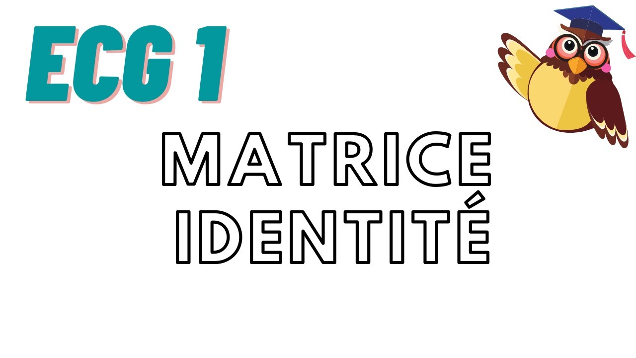 Matrices : cours 7 ECE/ECS ; matrice identité