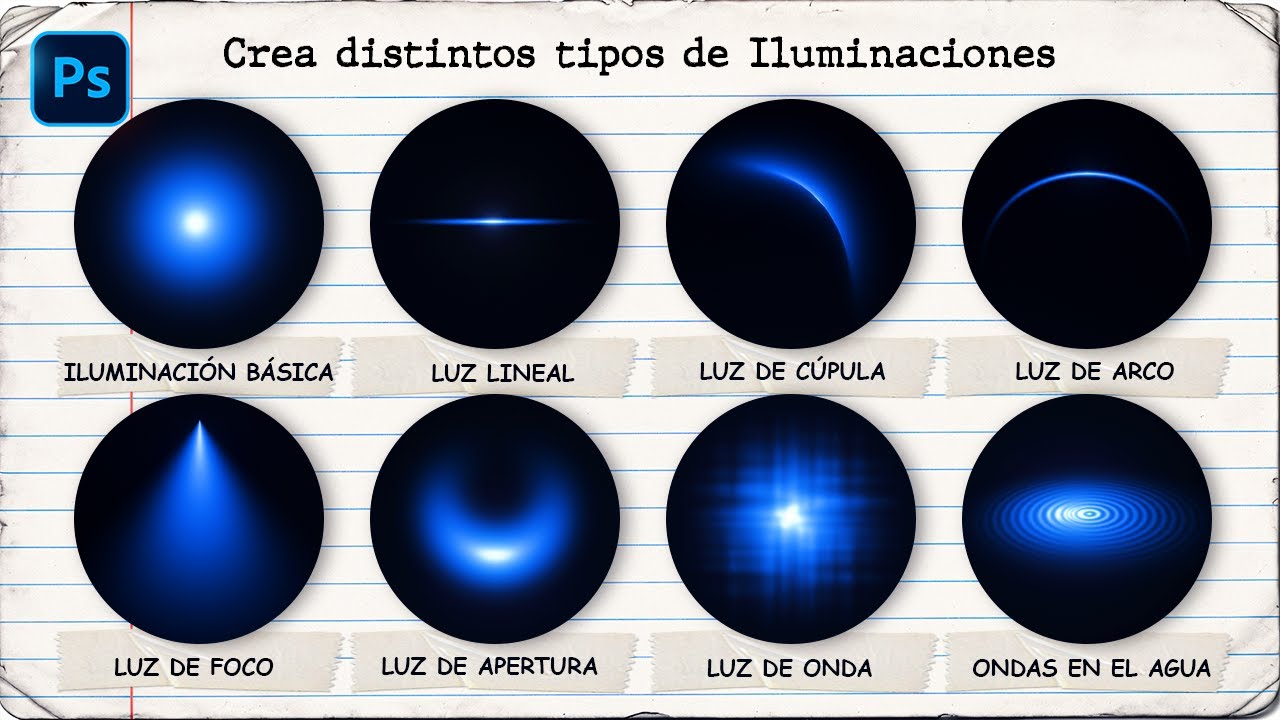 Cómo Crear Distintos Efectos de Luces en Photoshop