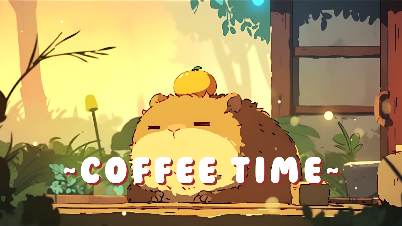 [1 Hour] Capybara Lofi Zone | Calm Music for Focus & Study 🎵 💫