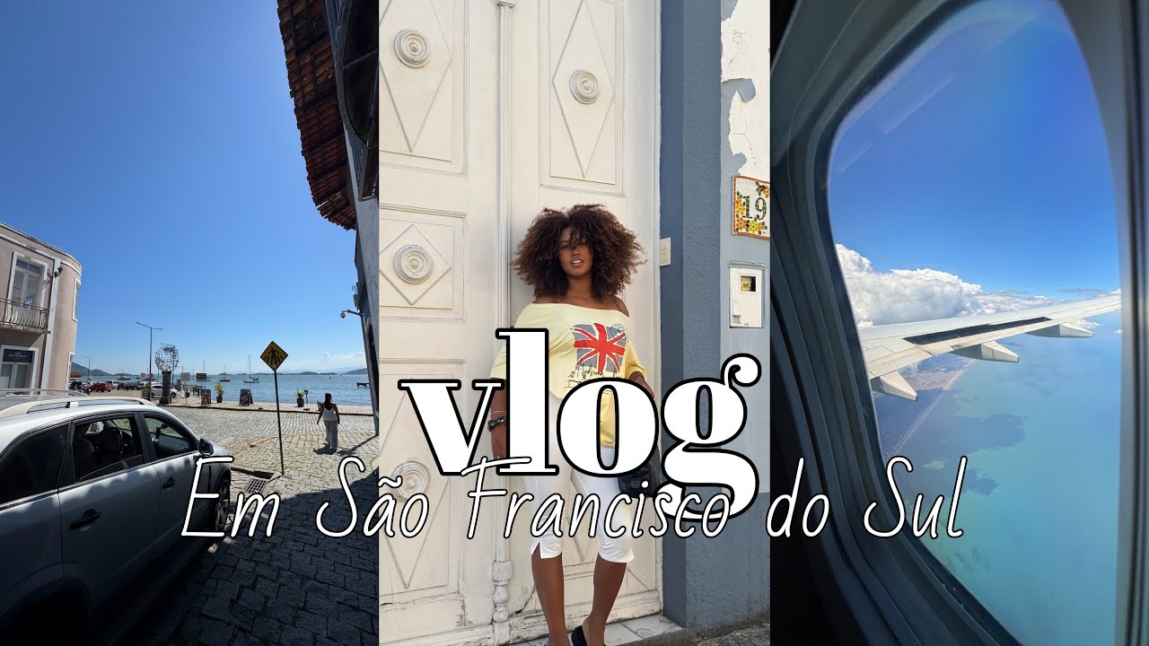 Conhecendo São Francisco do Sul 🇧🇷/ Vlog de viagem real 