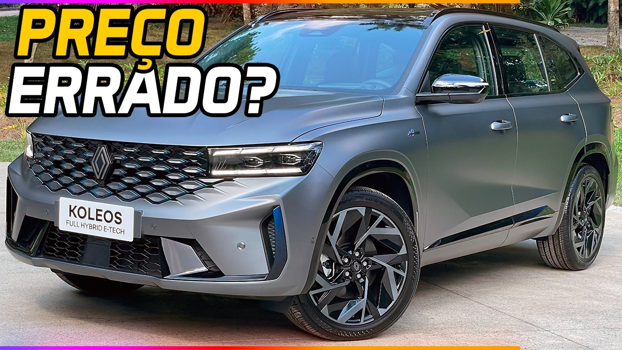 NOVO RENAULT KOLEOS HÍBRIDO - PREÇO ASSUSTADOR? MELHOR CARRO DA RENAULT À VENDA NO BRASIL!