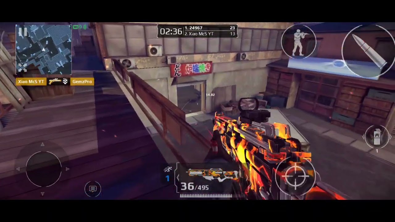 mc5 scrim vs @xiaoyu9