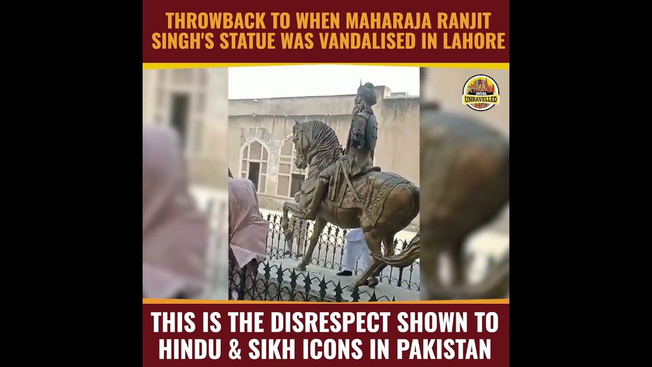 This Is The Disrespect Shown To Hindu & Sikh Icons In Pakistan | Maharaja Ranjit Singh
