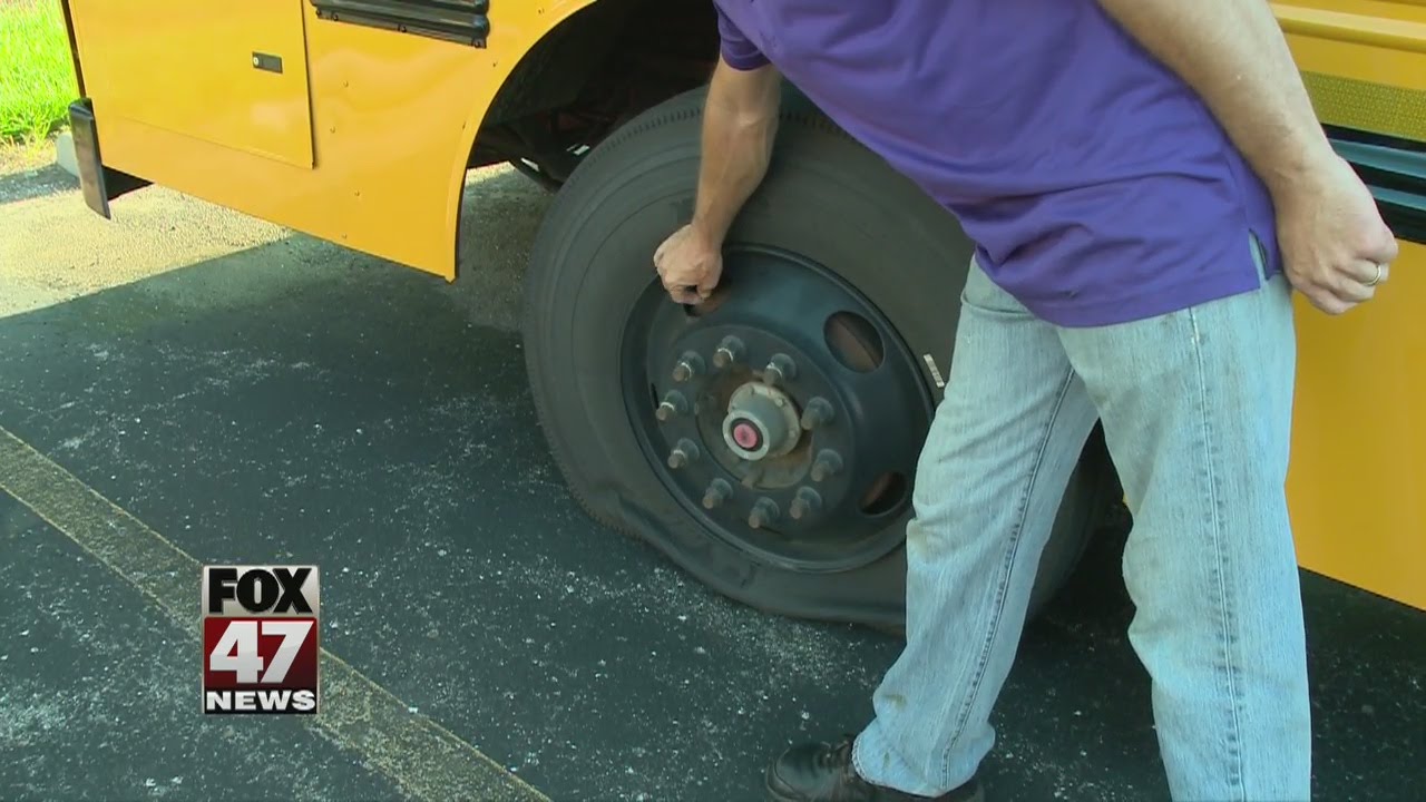Bus vandals cancel first day of school