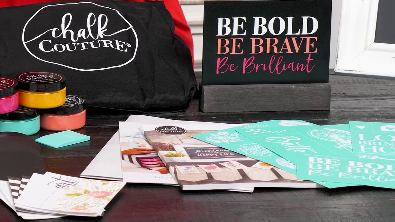 Join Today!  Your Chalk Couture&trade; Designership Awaits!