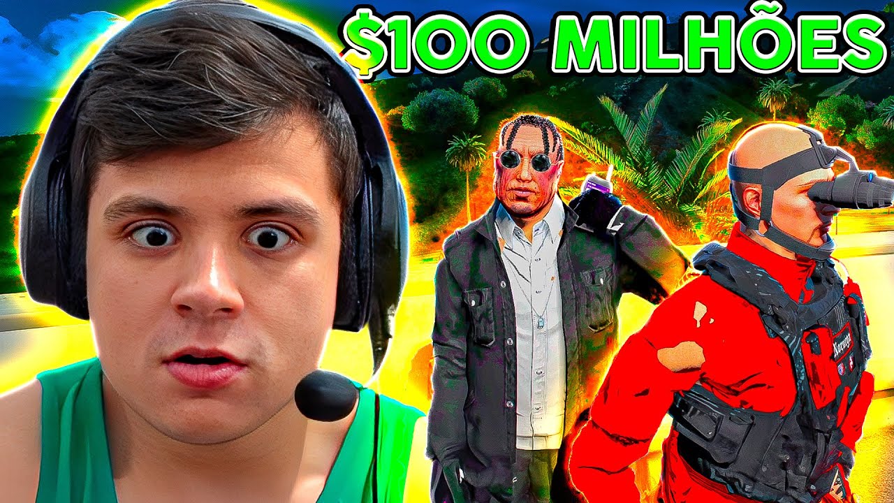 ME DEVEM $100 MILHÕES no GTA RP 😱 (Paulinho o LOKO)