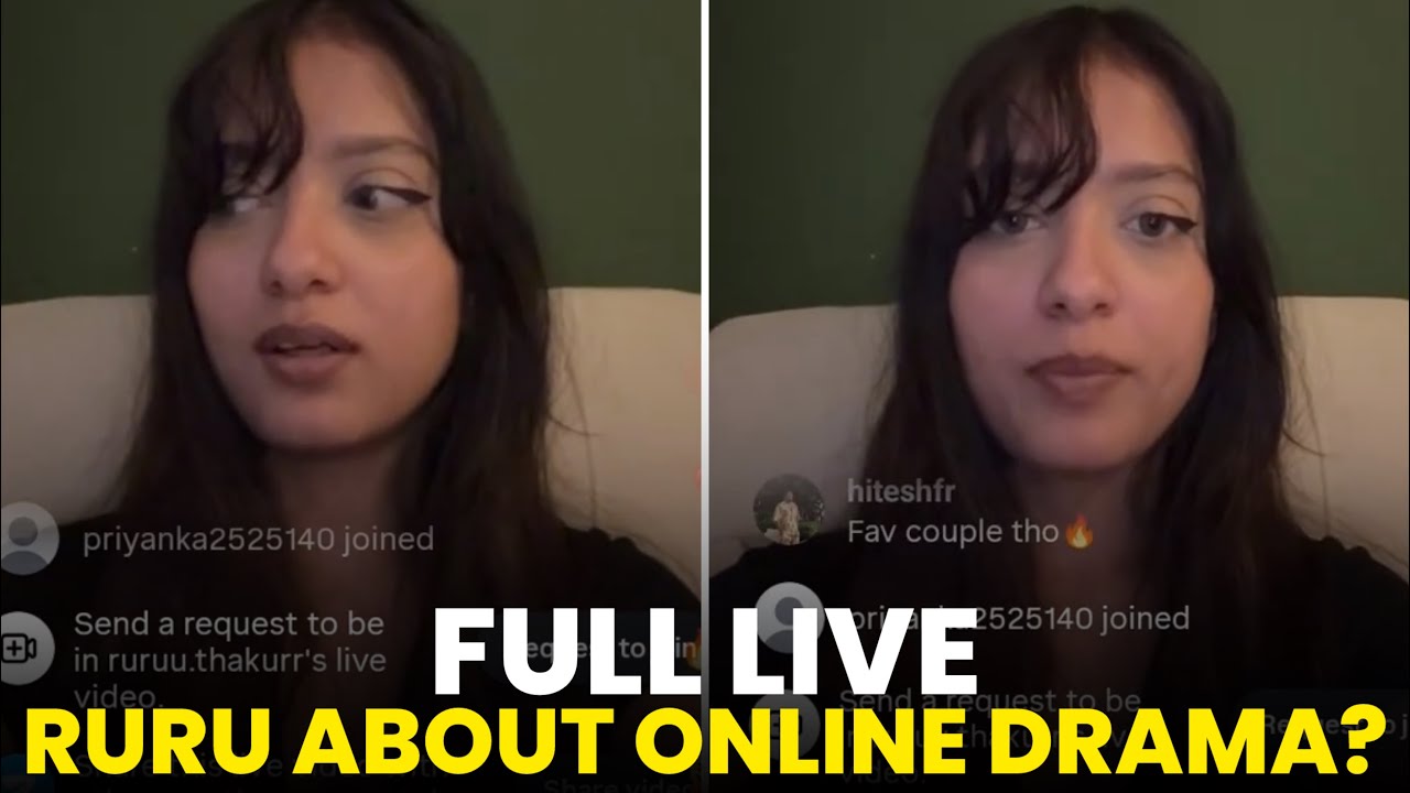 Ruru Goes Live &mdash; Breaks Silence on Online Drama 👀🔥