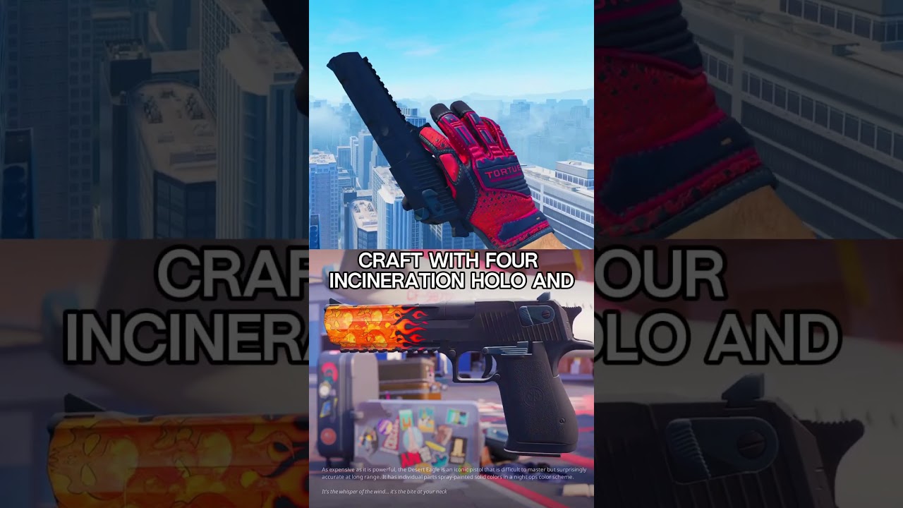 Budget Deagle Blaze | #cs  #cs2  #crafts  #update