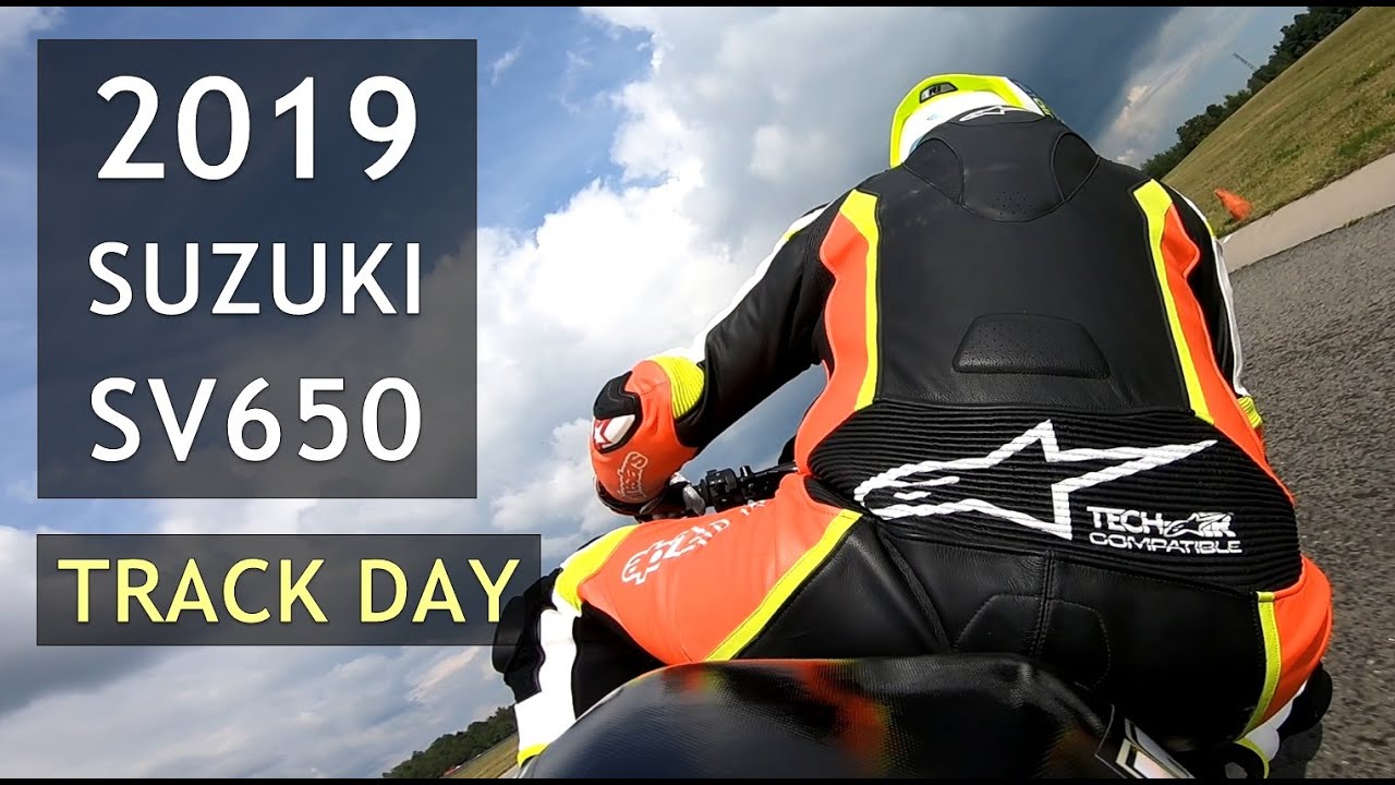 2019 Suzuki SV650 | Track Day | CTMP DDT