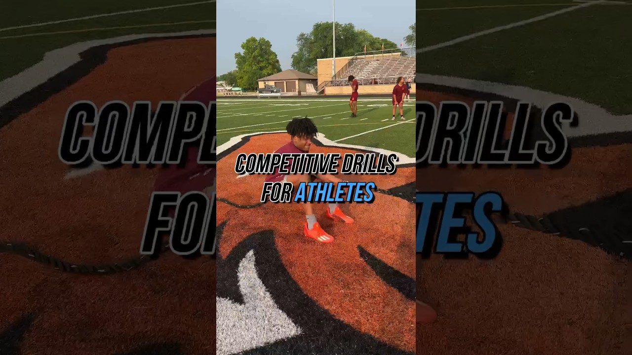 4 Competitive Drills for ATHLETES! #shorts