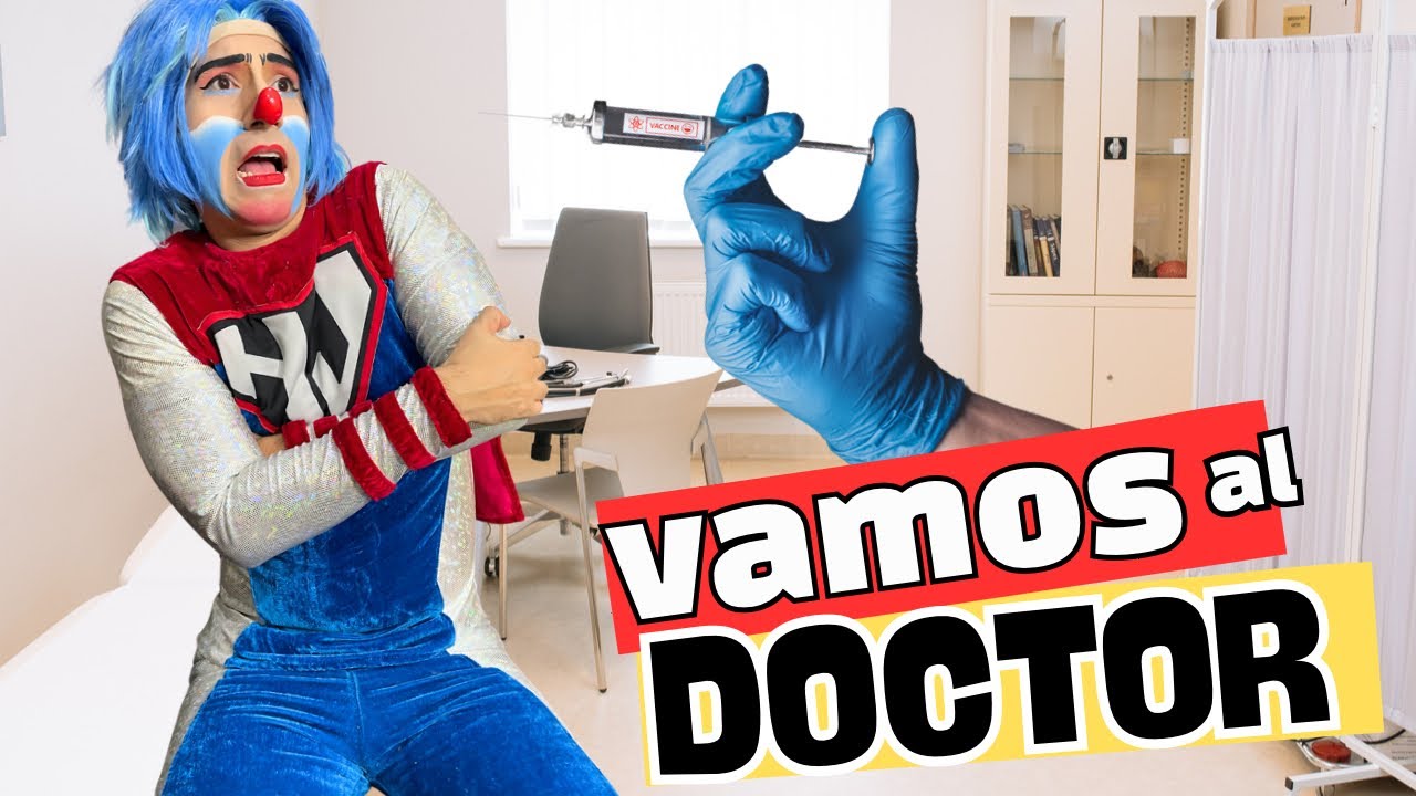 YOMI LUCHAHEROE SE ENFERMA - DOCTOR LE PONE VACUNA