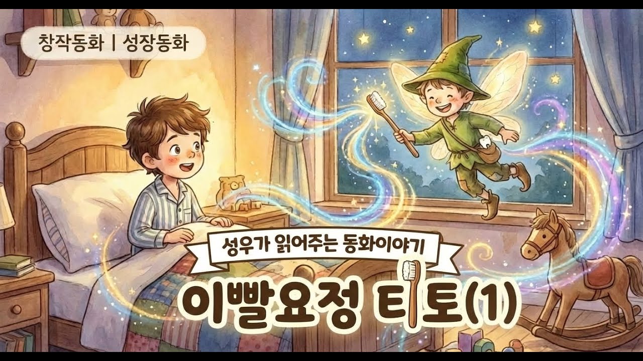 요정 검거 대작전! 과자의 함정! | 성우가 읽어주는 창작동화 | 이빨요정 티토