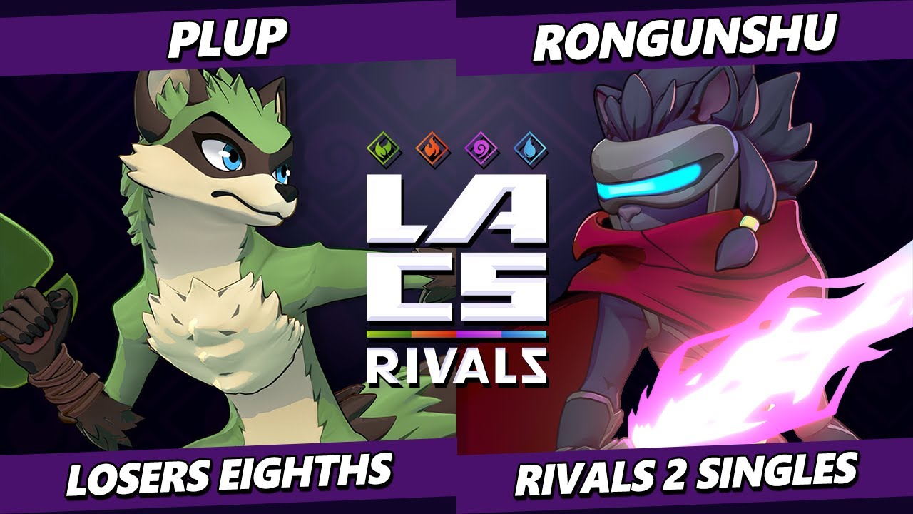 LACS Rivals TOP 8 - Plup (Maypul) Vs. Rongunshu (Clarien) Rivals of Aether 2 - RoA2