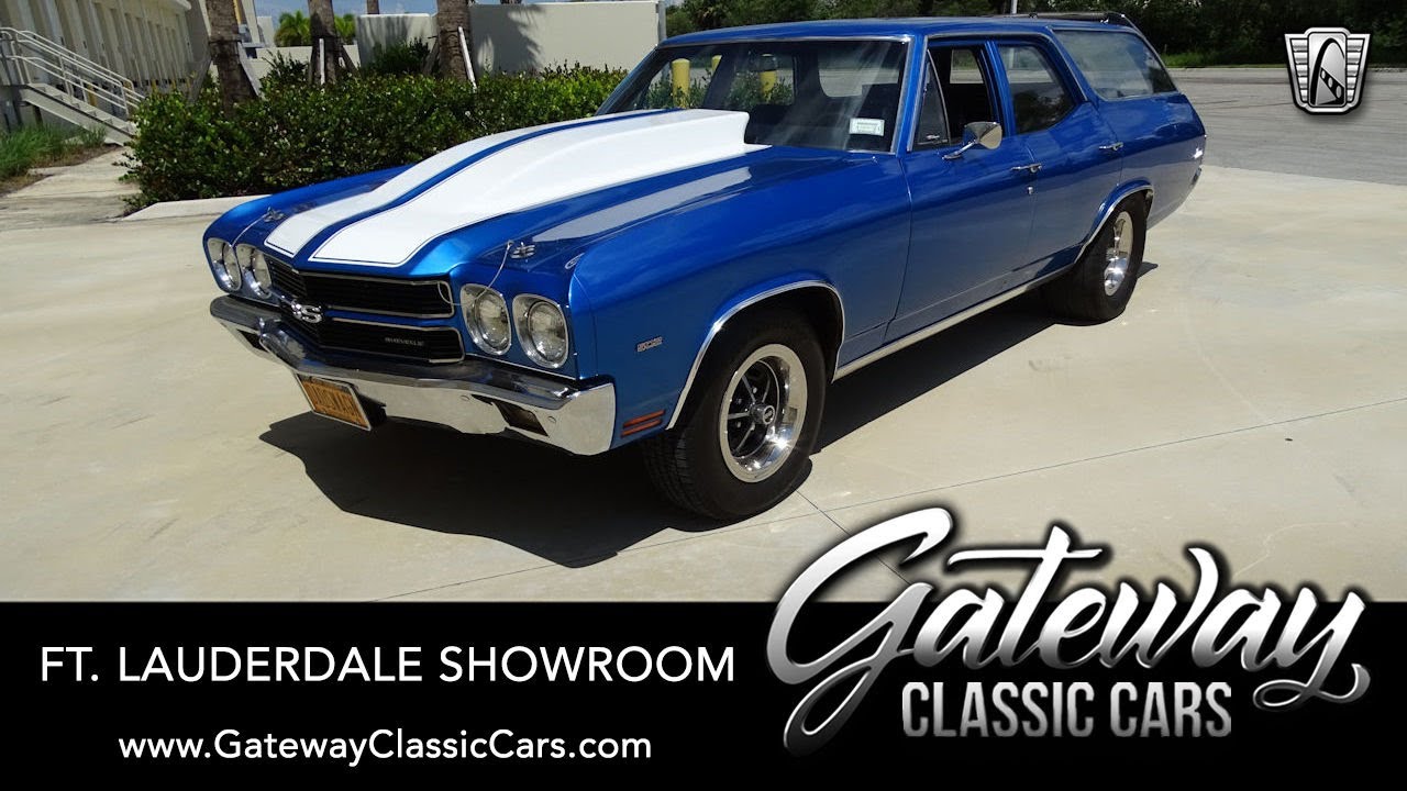 1970 Chevelle Station Wagon Gateway Classic Cars Ft Lauderdale #1243 FTL