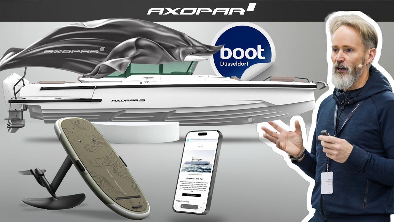 Axopar Press Event 2026 | Complete Presentation & Axopar 38 Reveal |&nbsp;boot D&uuml;sseldorf 2026