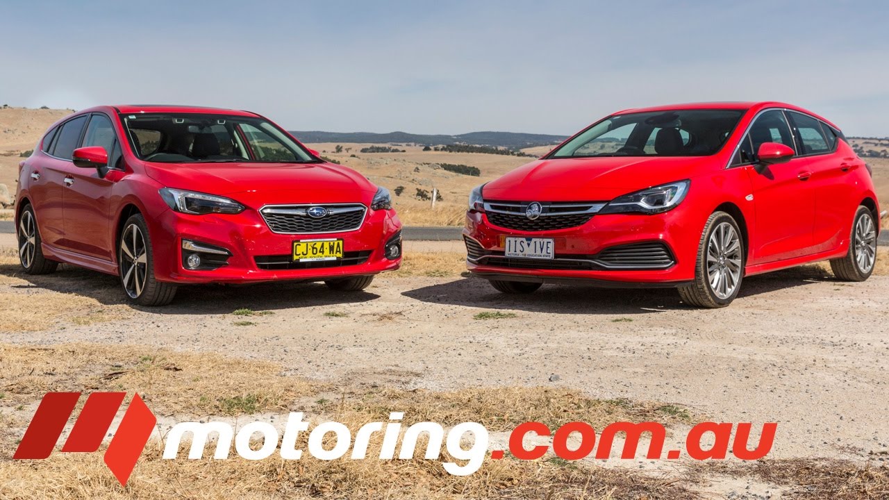 2017 Holden Astra v Subaru Impreza | Comparison Test