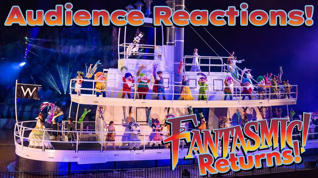 INSANE REACTIONS! Fantasmic Opening Night Audience Reactions! Show Highlights! Fantasmic 2022 WDW
