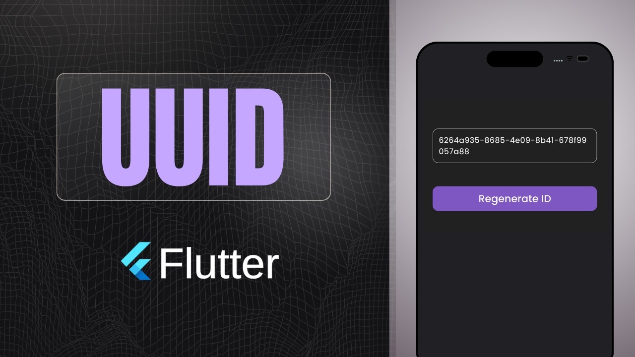 Unique Identifier Generator x Uuid | Flutter