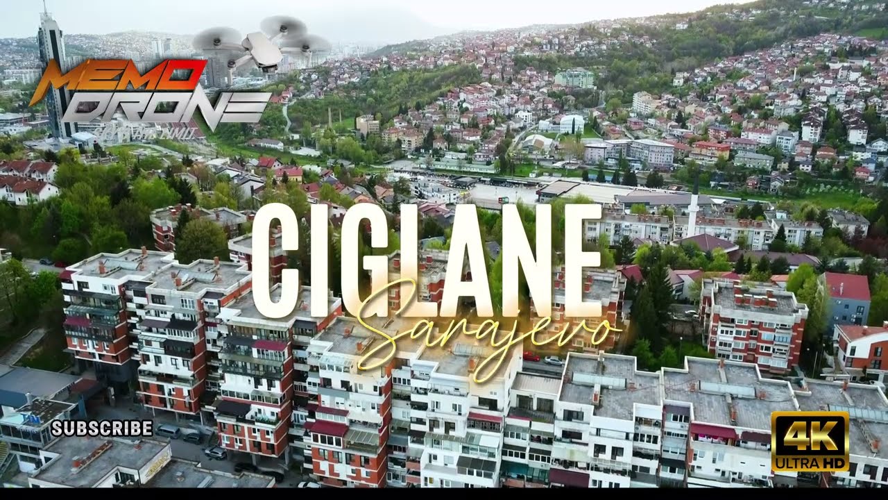 Ciglane Sarajevo - Snimak dronom 4K - 20.04.2025