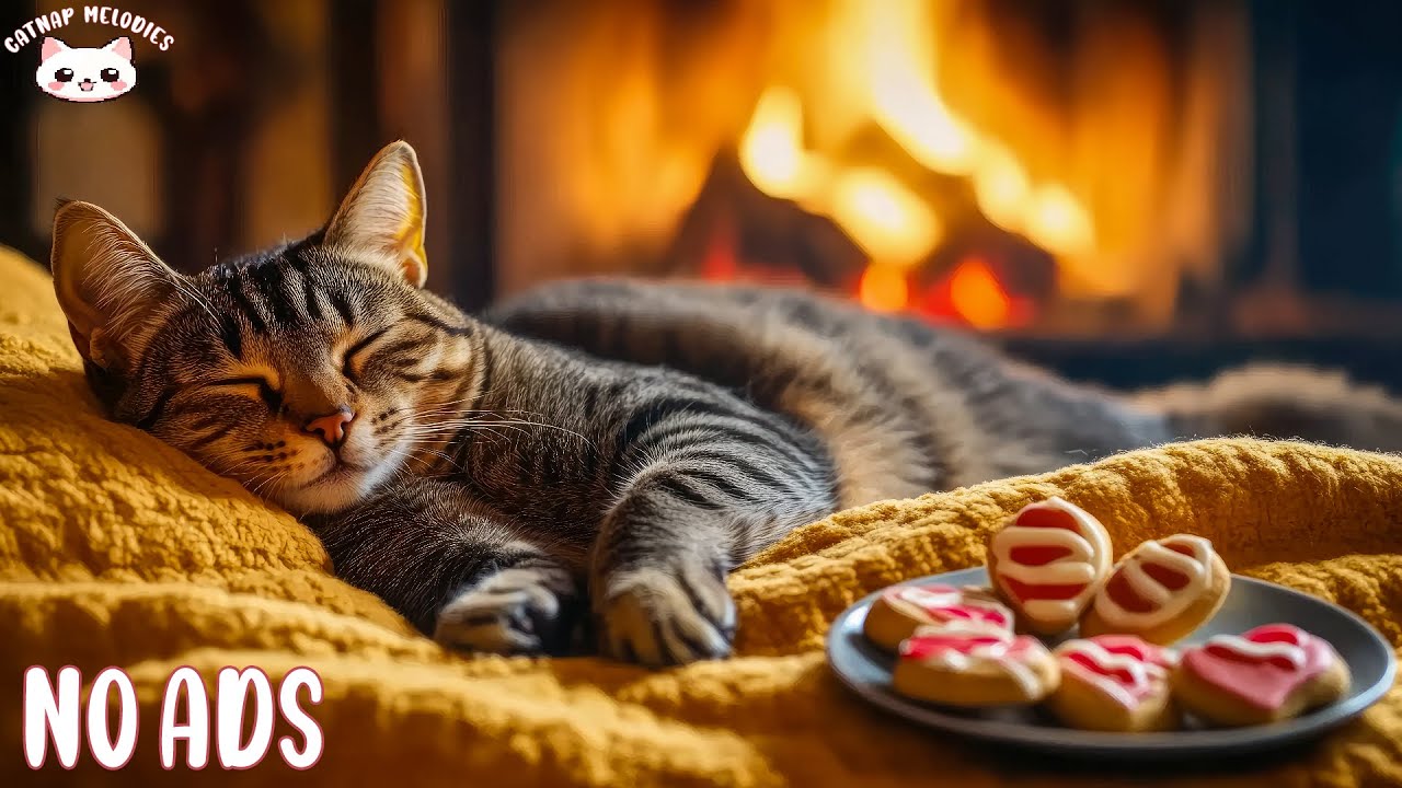 Calming Music for Cats 🐈 Soothing Sounds for Relaxation, Stress Free Sleep and Healing