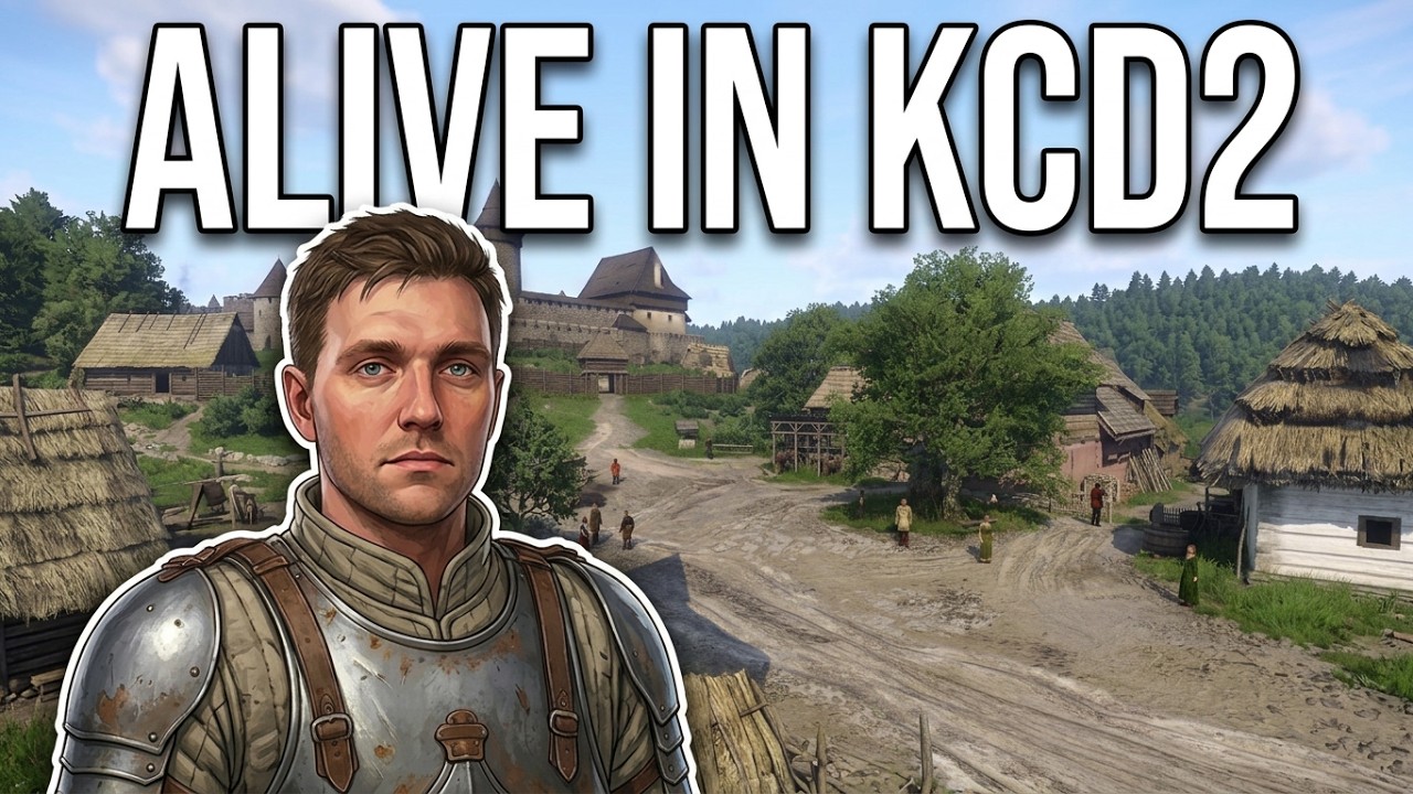 KCD1 in KCD2 &ndash; Skalitz Comes Alive! All NPCs Added, Fixed LOD & Incredible Forest Draw Distance!