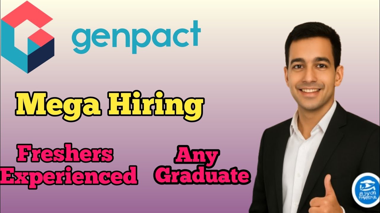 Off campus Jobs for Fresher | Genpact Mega Hiring Freshers | All Graduates Hiring