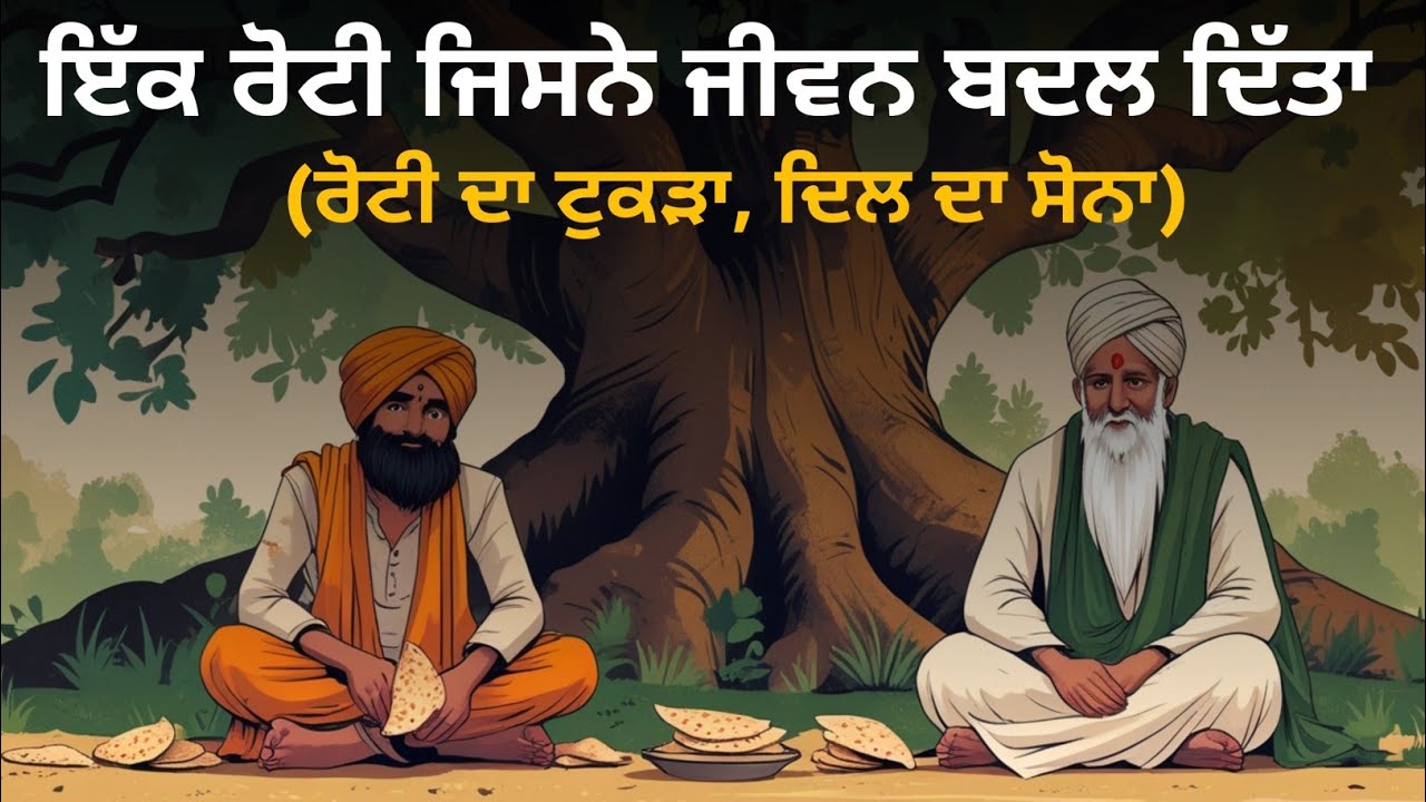 ਰੋਟੀ ਦਾ ਸੋਨਾ: ਇੱਕ ਭਿਖਾਰੀ ਦੀ ਦਿਆਲਤਾ ਦੀ ਅਦਭੁੱਤ ਕਹਾਣੀ | ਪੰਜਾਬੀ ਲੋਕ-ਕਥਾ | Punjabi Moral Story