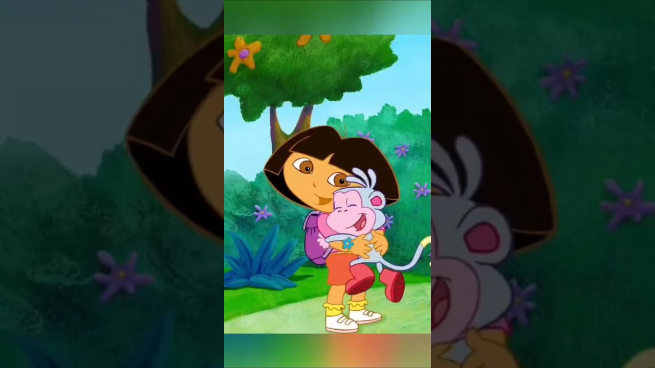 Dora & Buji 🐒✨#shorts #dora #buji