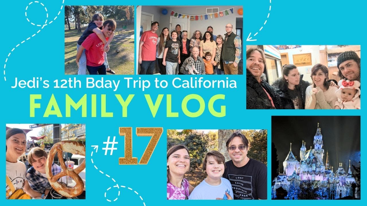 Fam Vlog 17 Our Trip to Cali for Jedi's Bday 2023