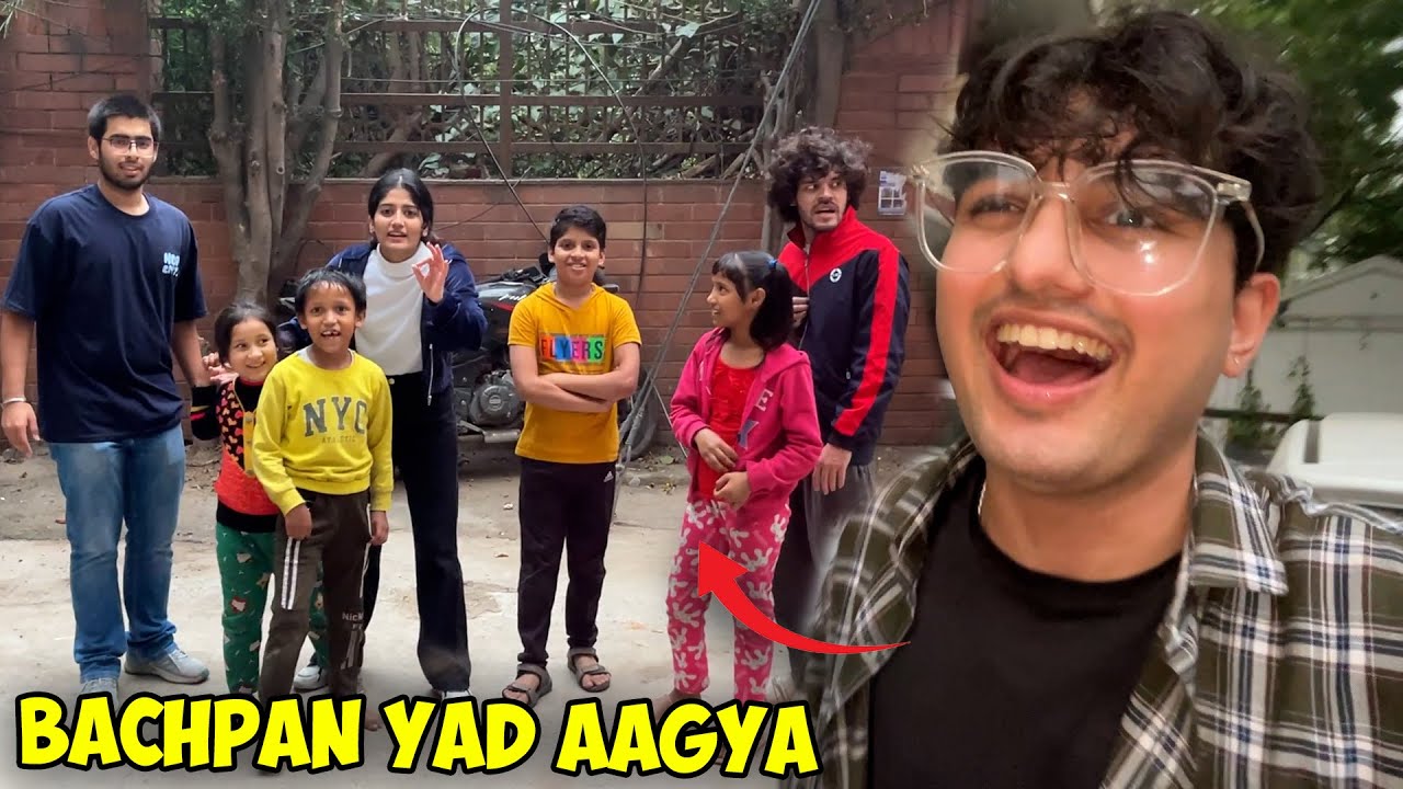 Bachpan yad aa gya *happy*