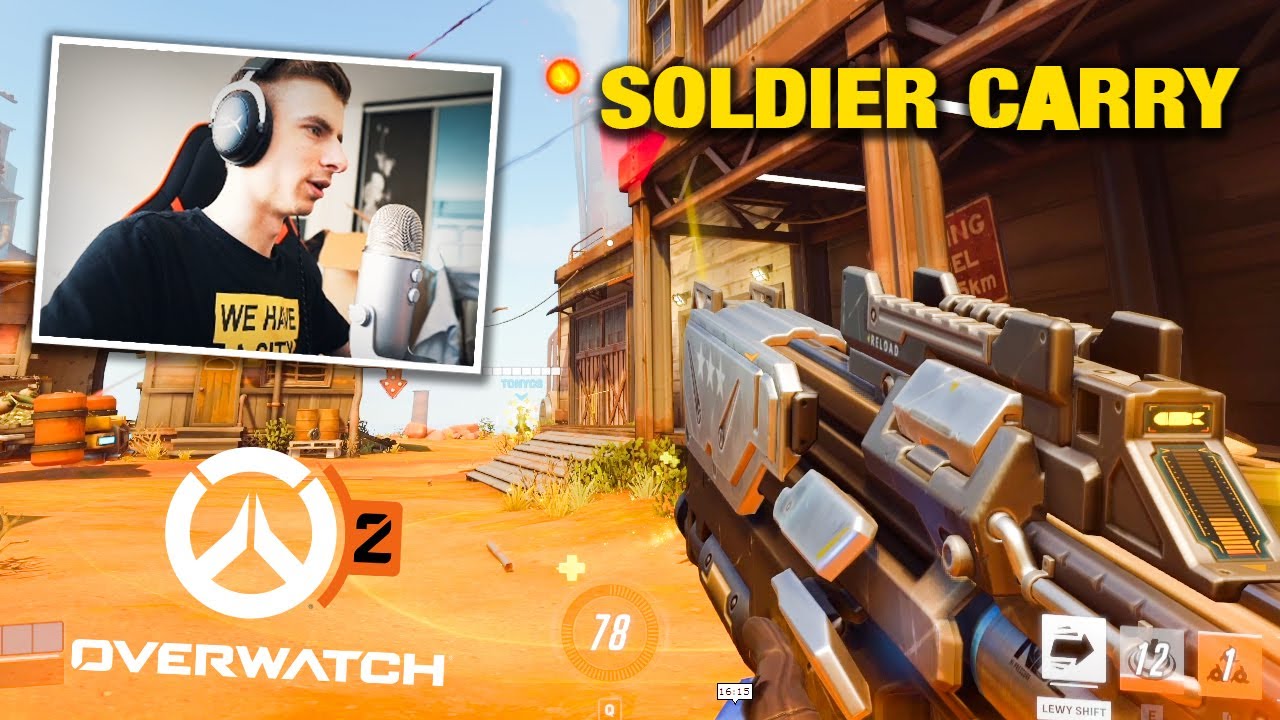 MEGA HEALER I SOLDIER W AKCJI PO COMEBACK w OVERWATCH 2 @SyloYT  I @TheHogaty