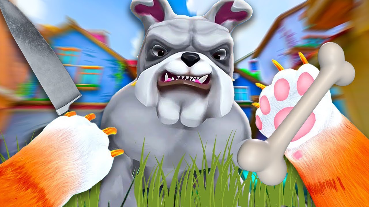 KEDİ OLUP KÖPEĞE SALDIRDIM  - YENİ GÜNCELLEME - I Am Cat VR