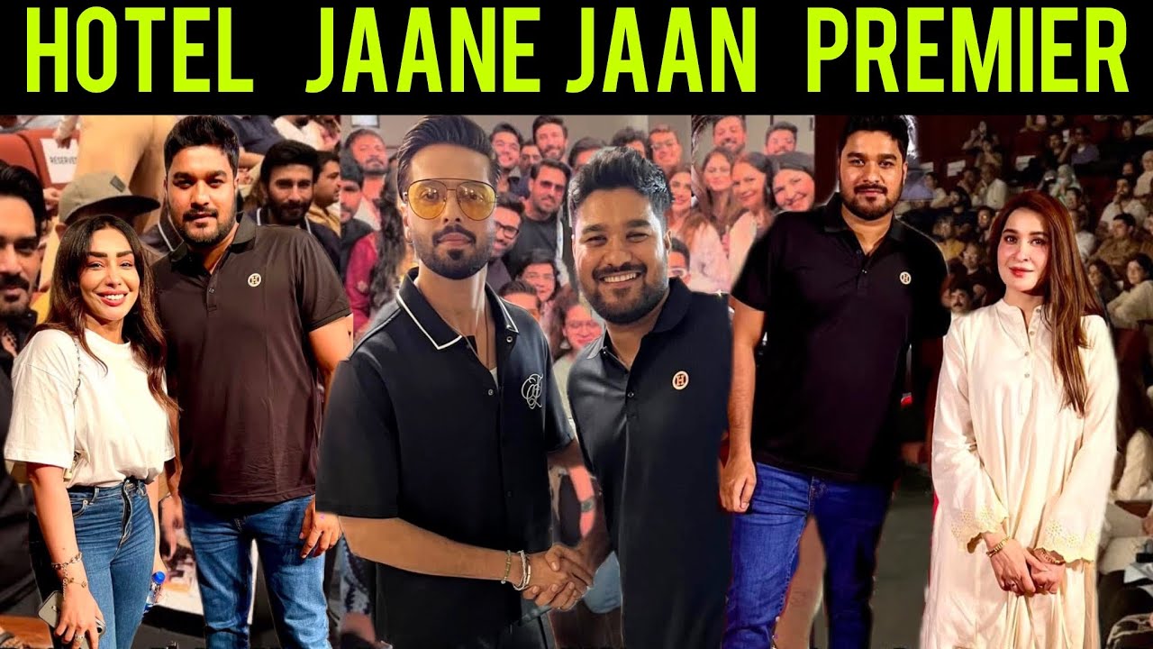 Hotel JaaneJaan Premier - Yasir Hussain - Humayun Saeed - Fahad Mustufa - Kubra Khan -Iqra Aziz