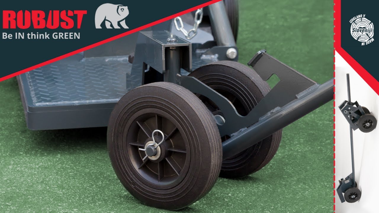 Manual TRANSPOR CART for LOGSPLITTER made by Robust. Mobile ROBUST Logsplitter.
