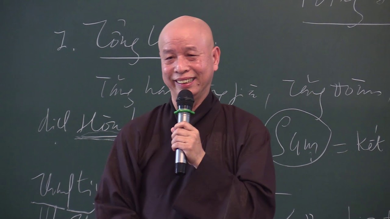 GIỚI LUẬT PHẬT GIÁO - BÀI 1 - TĂNG HỌC - HÒA THƯỢNG THÍCH THÁI HÒA GIẢNG