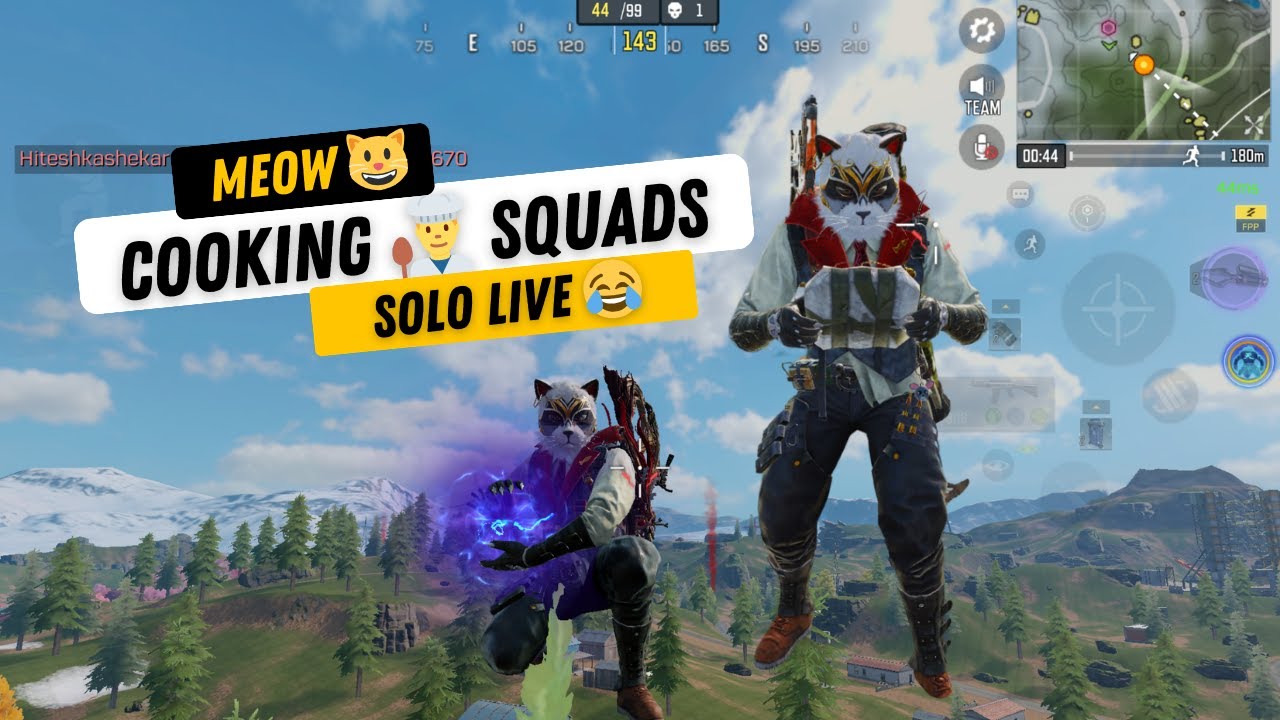 MEOW PLAYING SOLO VS SQUADS IN VERTICAL | CODMOBILE GAMEPLAY