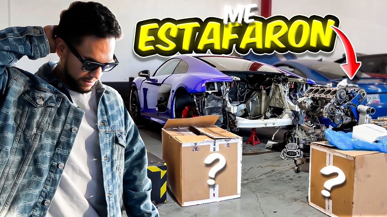 ME ESTAFARON CON MI AUDI R8 TWIN TURBO || ALFREDO VALENZUELA