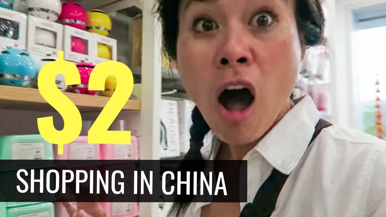 2 DOLLAR STORES IN CHINA |  10 YUAN SHOPPING