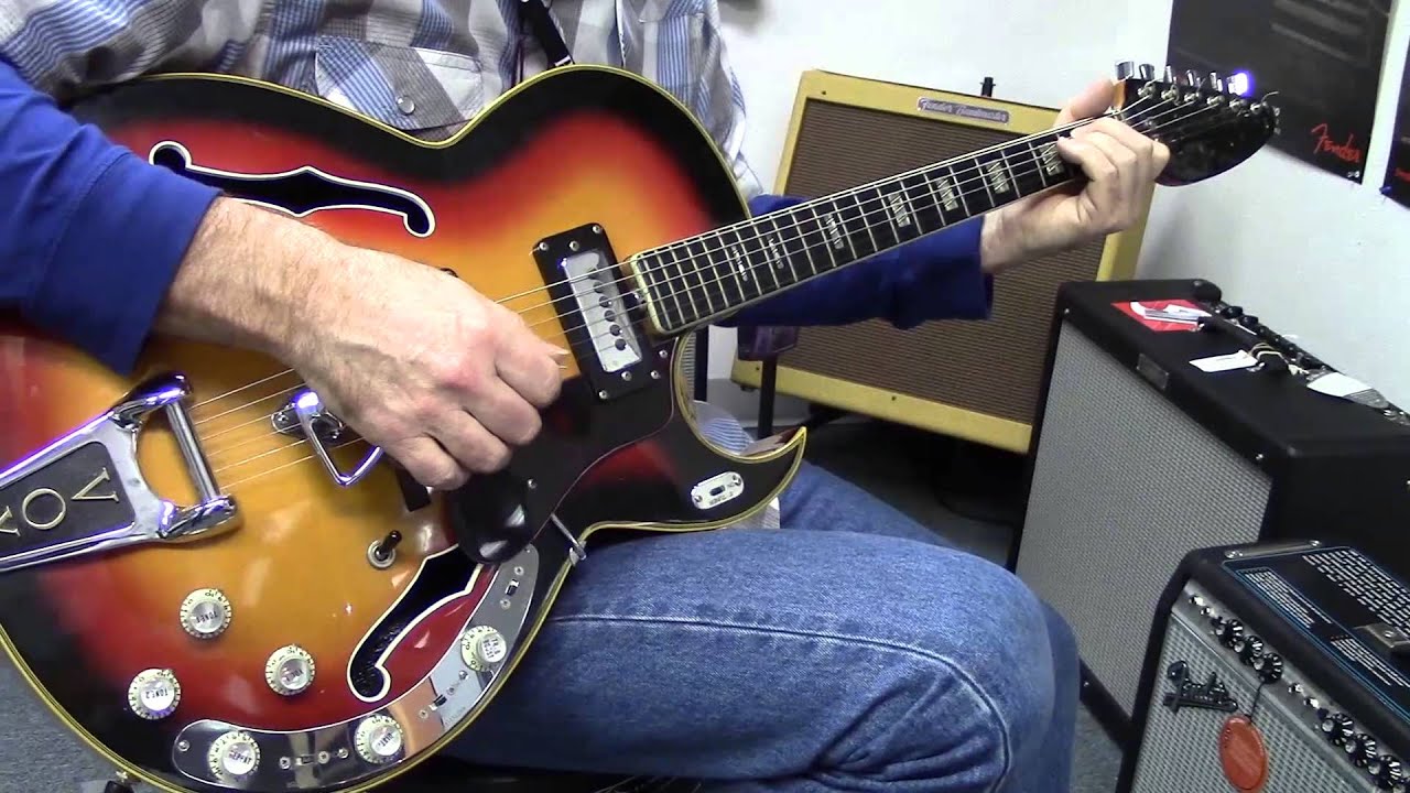 The Vox V286 Grand Prix Guitar featured at Portland Music Company